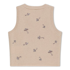 RIPNDIP Euphoria Knit Crop Top (Off White)