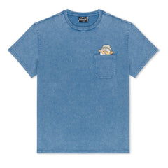 RIPNDIP Nermal S Thompson Pocket Tee (Slate Mineral Wash)