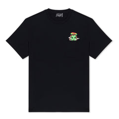RIPNDIP Smoking Rasta Alien Pocket Tee (Black)