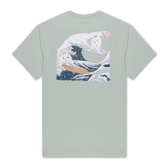 RIPNDIP Great Wave Tee (Sage Grey)