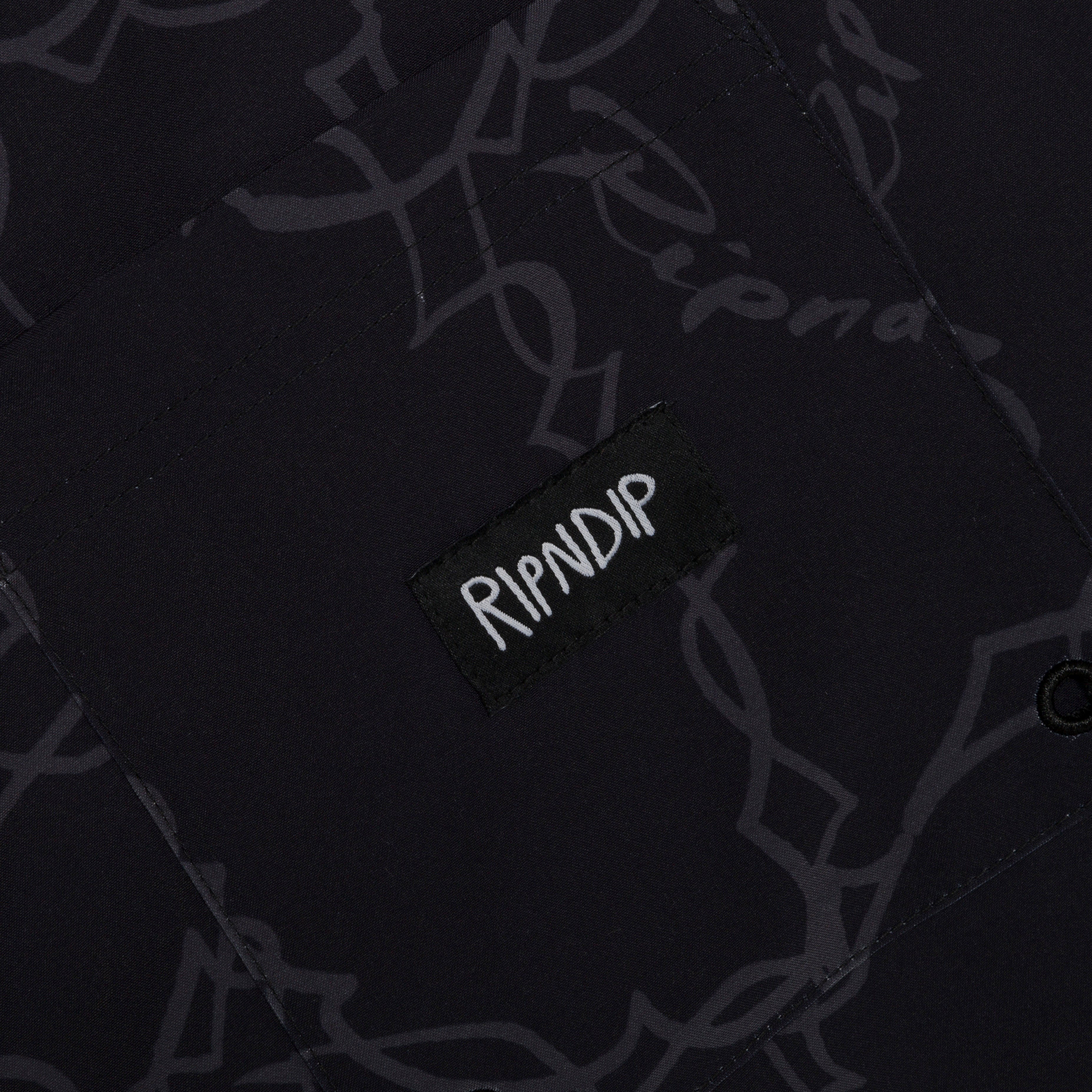 RIPNDIP Wired Swim Shorts  (Black)