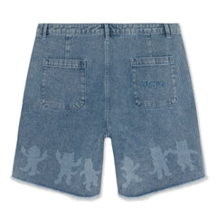 RIPNDIP Cosmic Nerm Denim Shorts (Medium Wash)