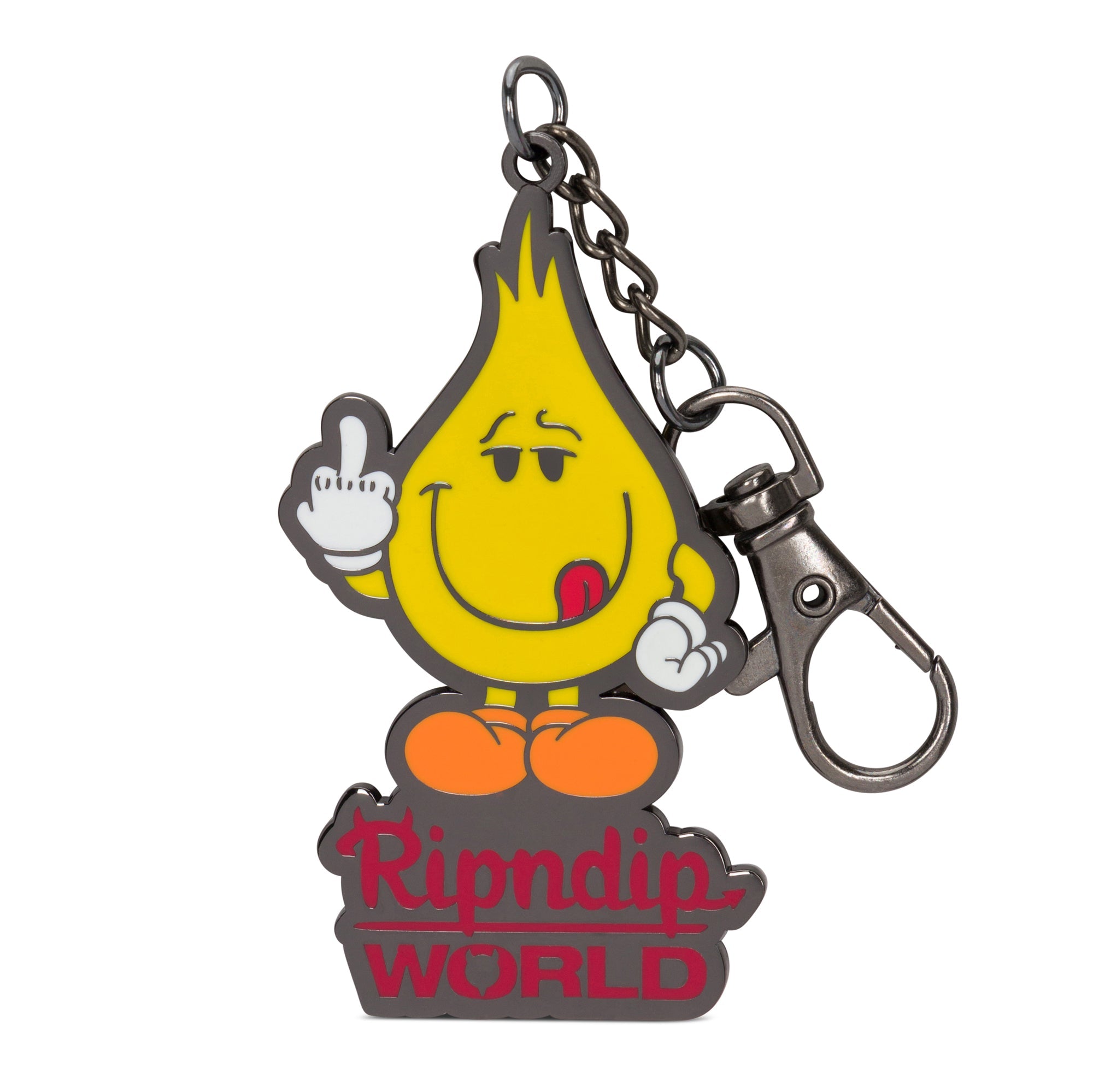 RIPNDIP F U Flameboy Keychain