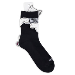 RIPNDIP Pet Kitties Mid Socks (Black)