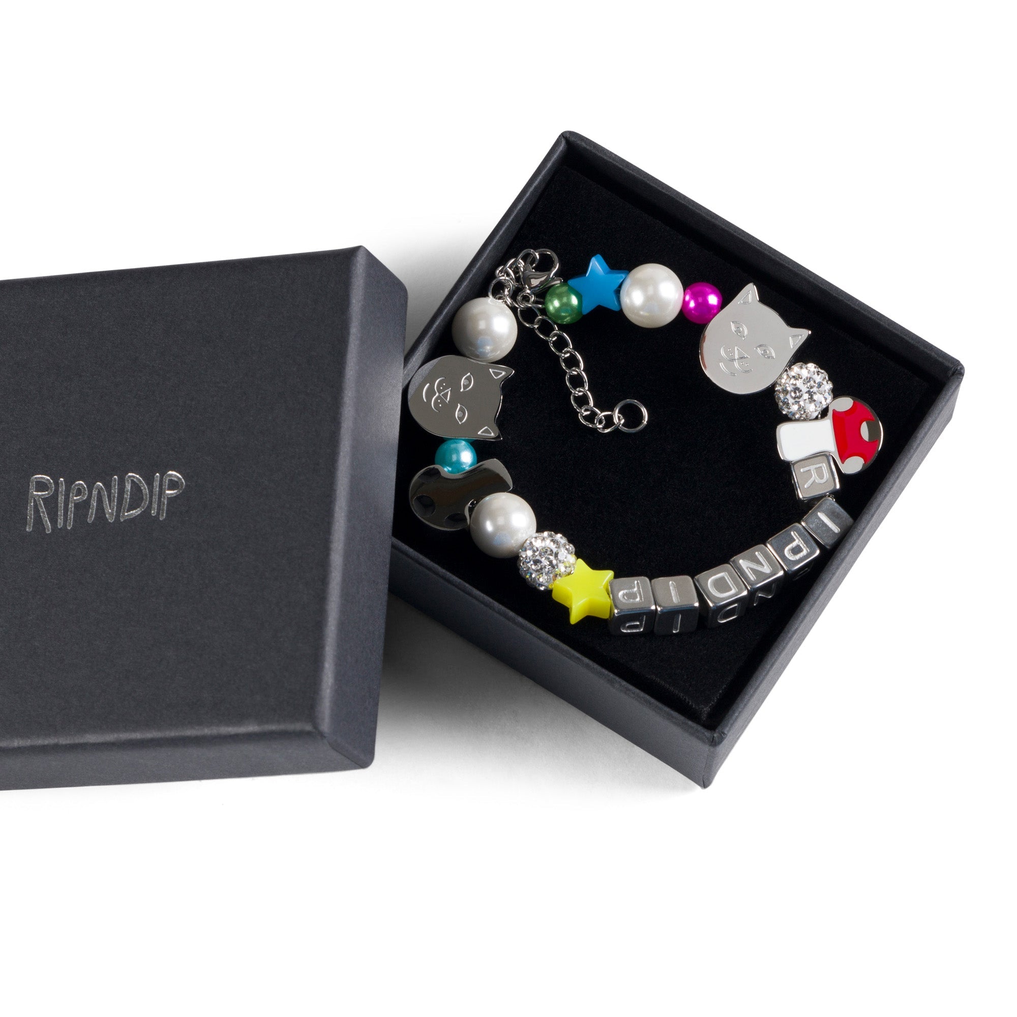 RIPNDIP Playdate Bracelet (Silver)