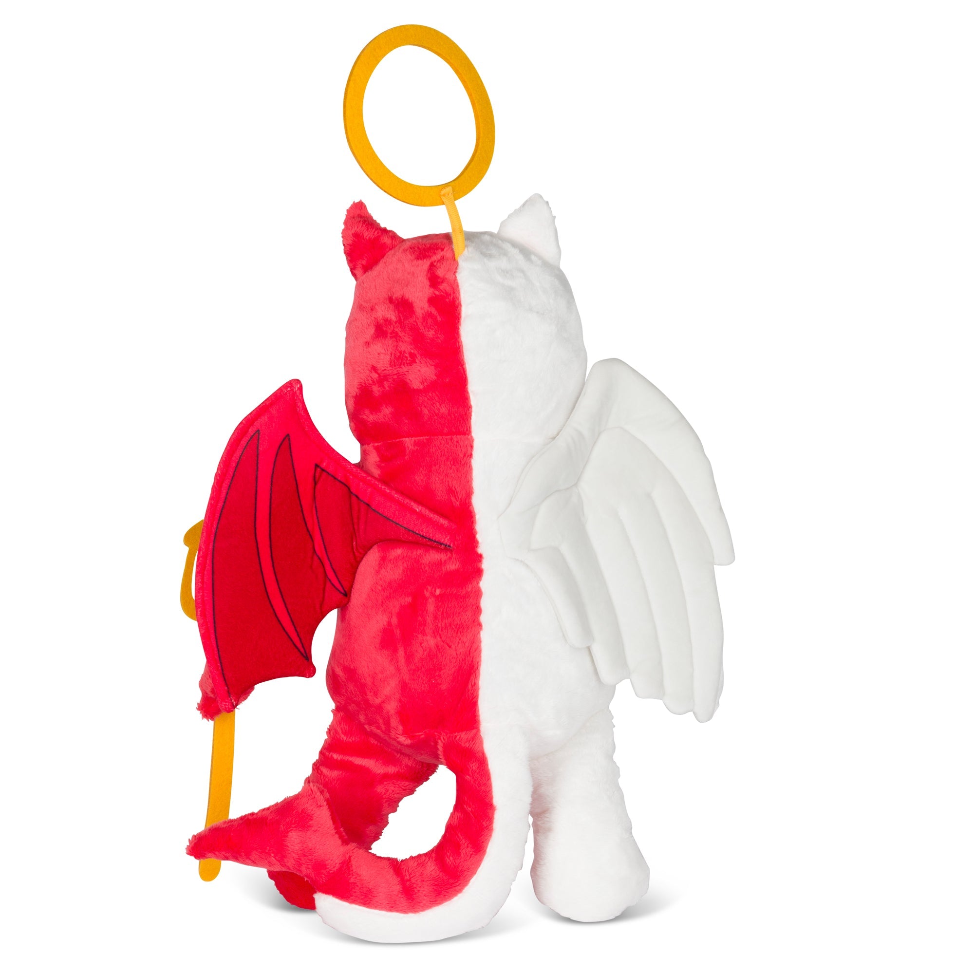 RIPNDIP Heaven And Hell Plush Toy (White/Red)