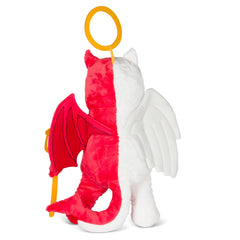 RIPNDIP Heaven And Hell Plush Toy (White/Red)