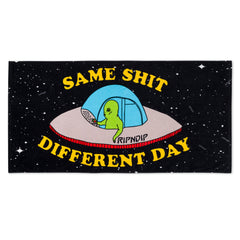 RIPNDIP Same Shit Different Day Beach Towel (Black)