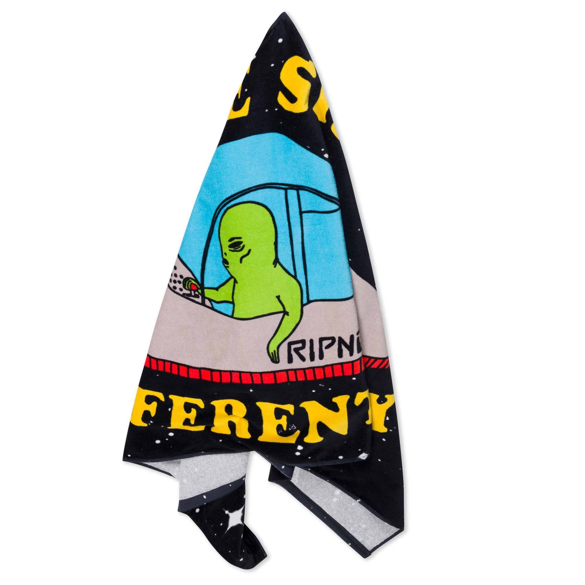 RIPNDIP Same Shit Different Day Beach Towel (Black)
