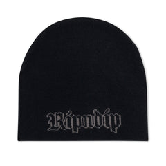 RIPNDIP Lord Savior Skull Beanie (Black)