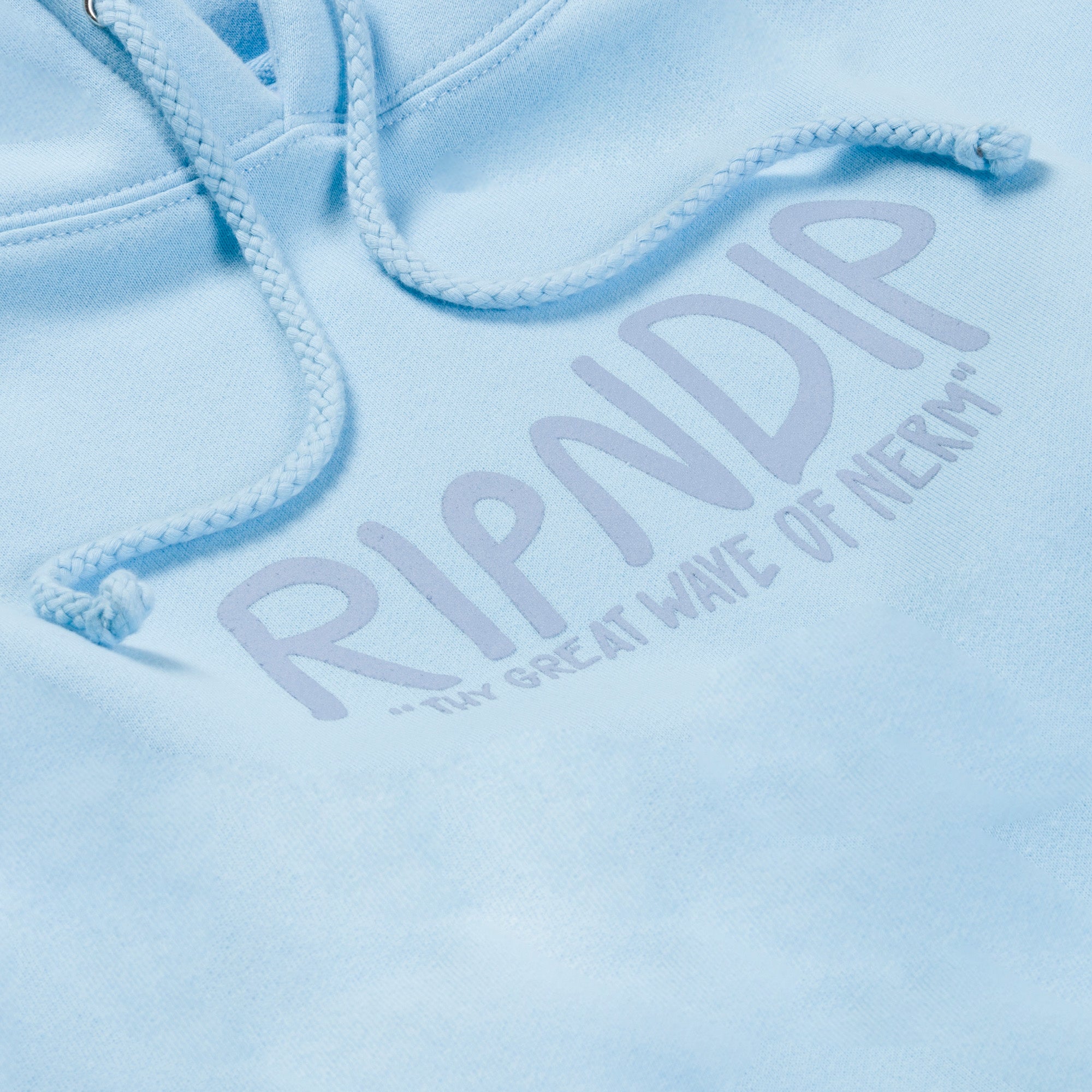 RipNDip The Great Wave Of Nerm Hoodie (Powder Blue)