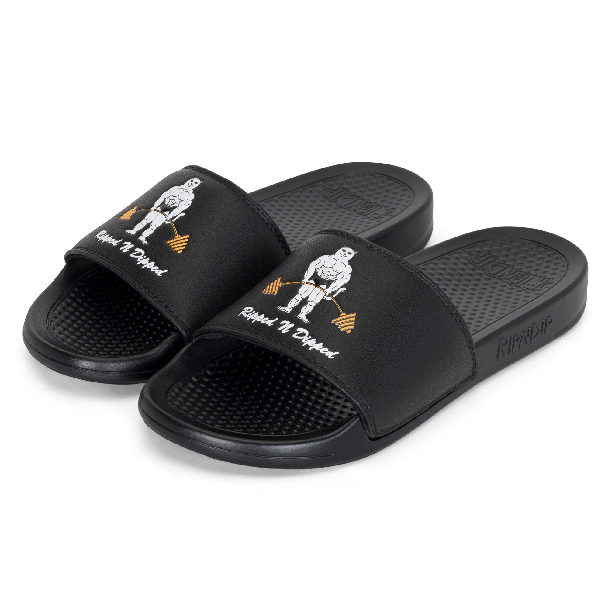 RIPNDIP Ripped N Dipped Slides (Black)