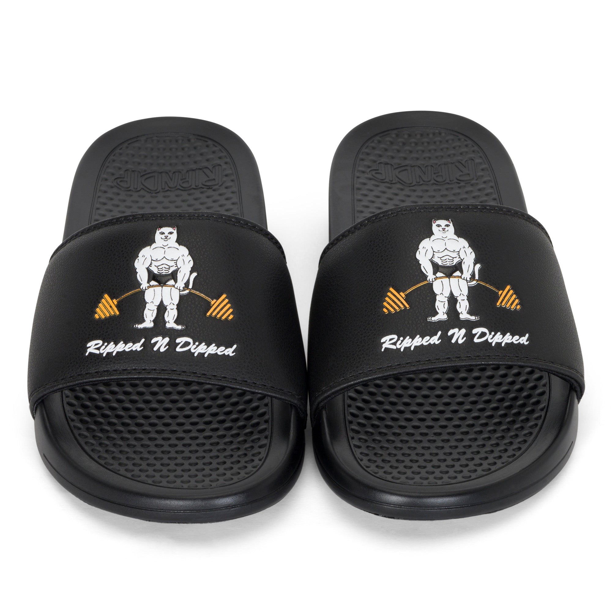 RIPNDIP Ripped N Dipped Slides (Black)