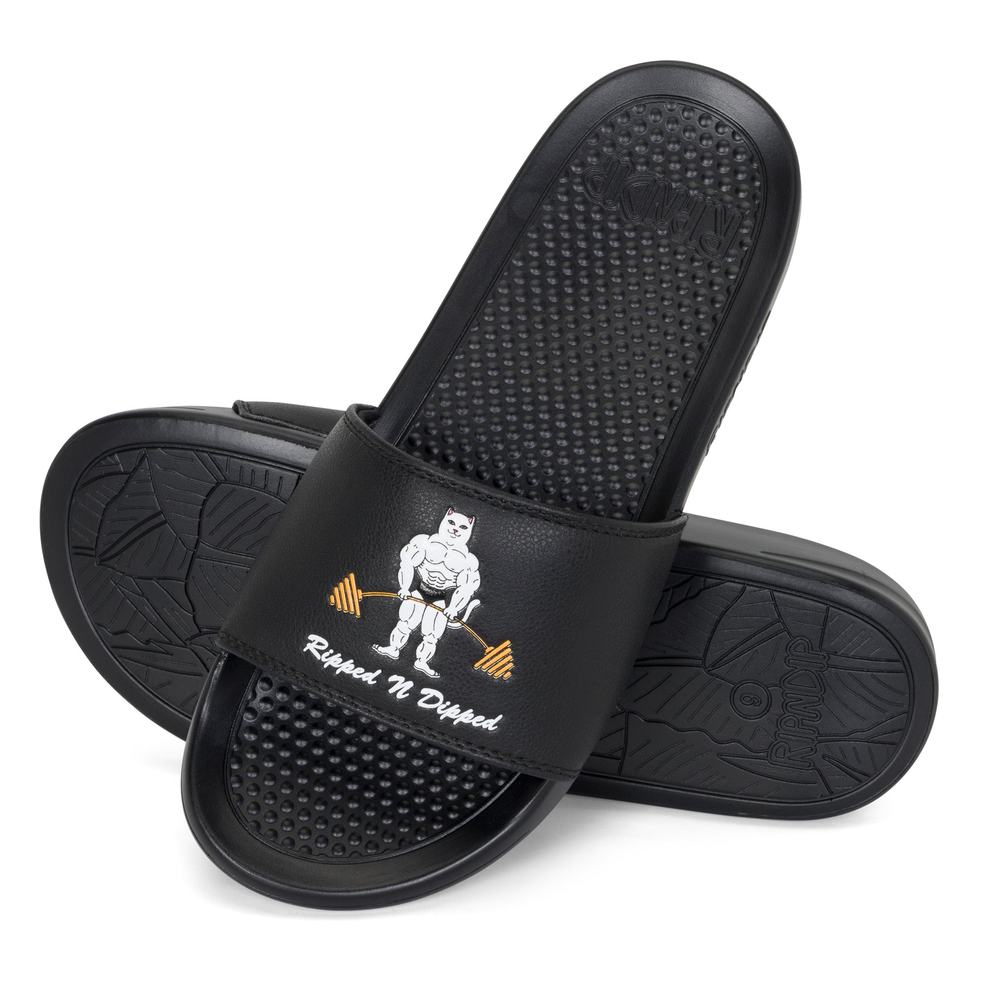 RIPNDIP Ripped N Dipped Slides (Black)