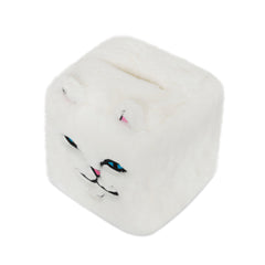 RIPNDIP Lord Nermal Tissue Box Cover  (White)