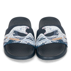 RIPNDIP Great Wave Slides (Navy)