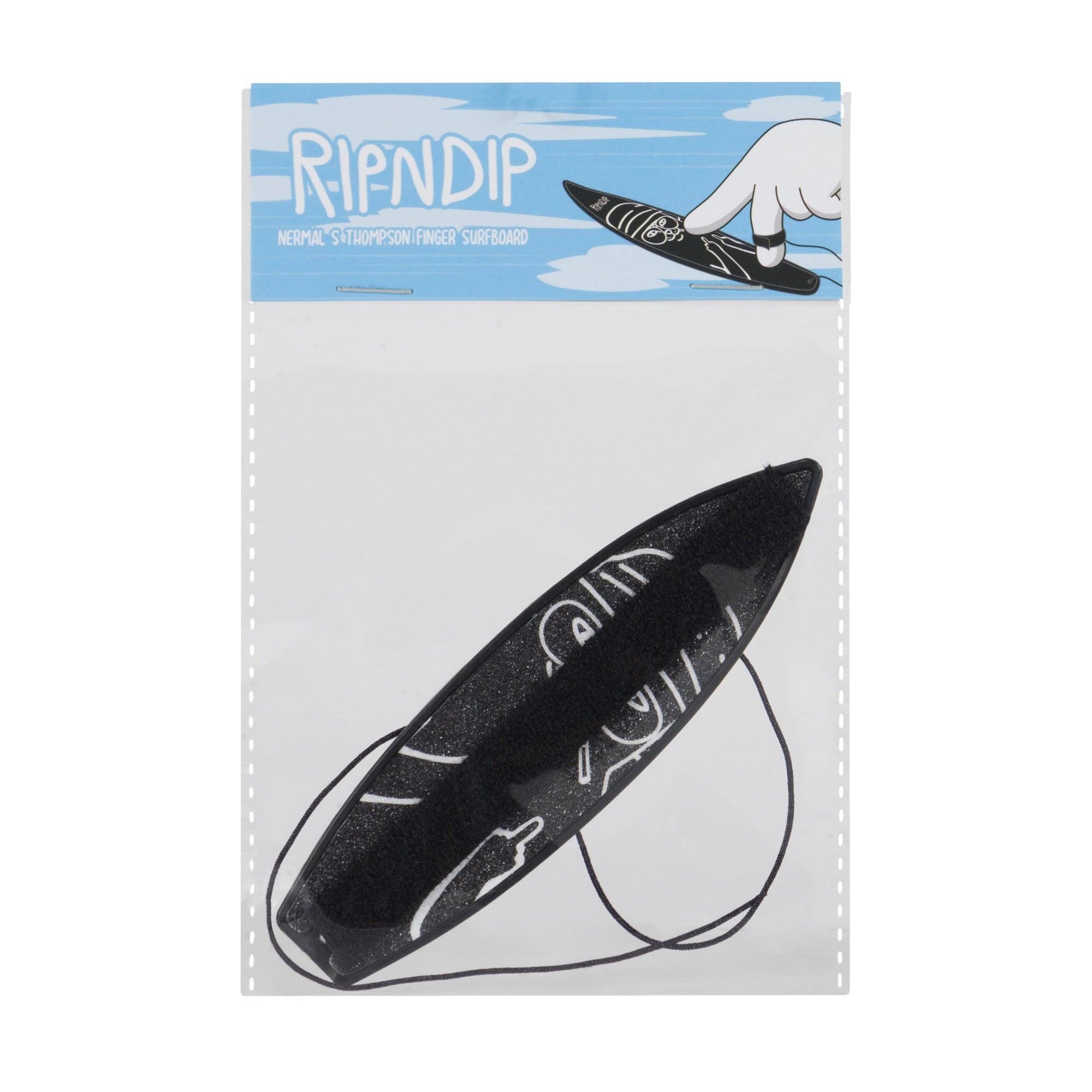 RIPNDIP Nermal S Thompson Finger Surfboard (Black)