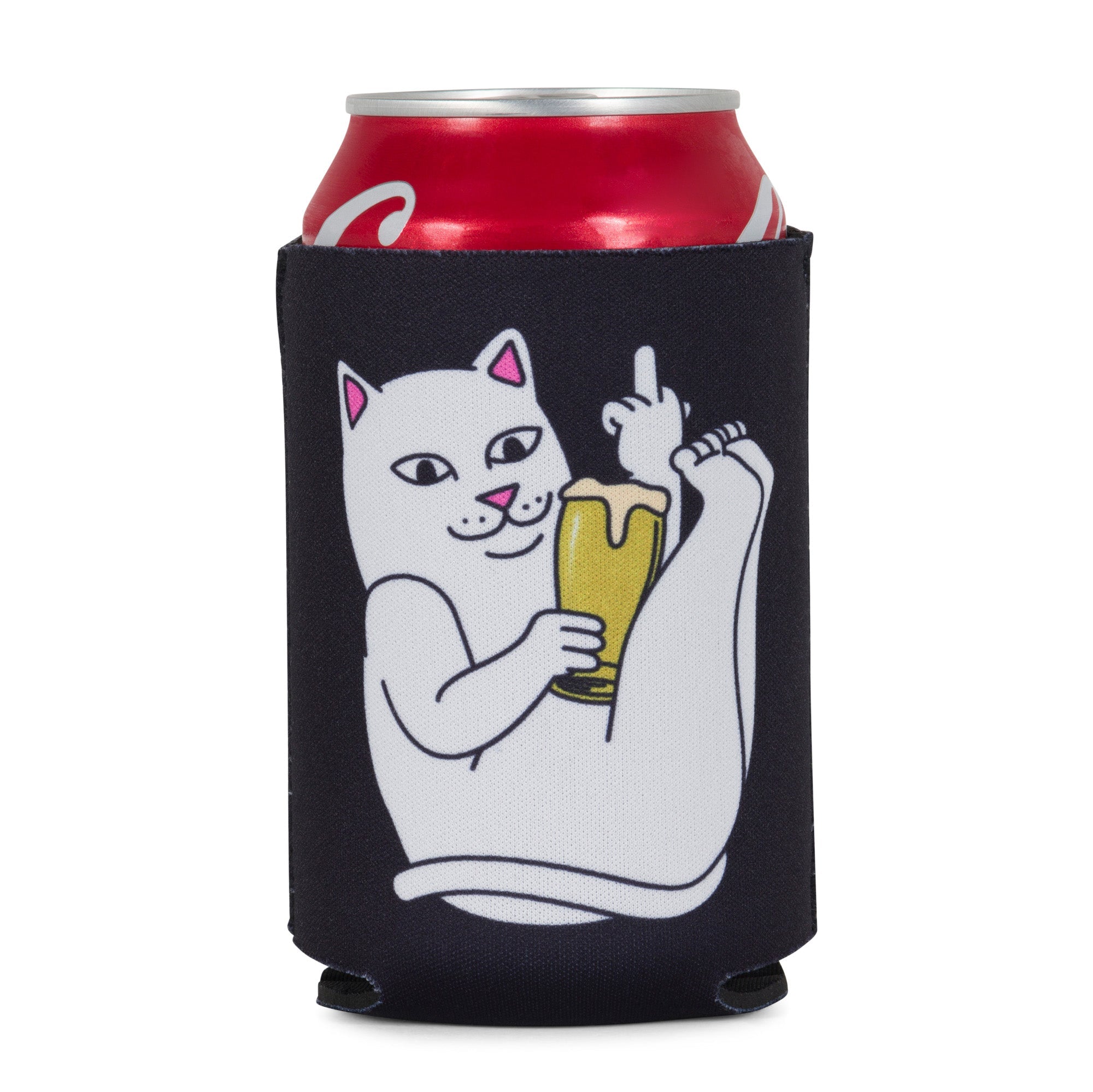 RIPNDIP Tippy Nerm Beer Koozie (Black)