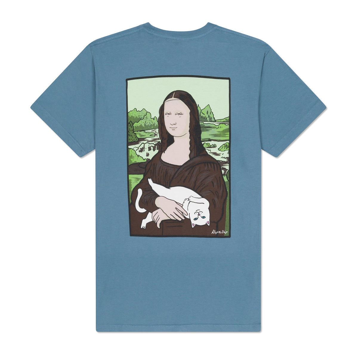 RIPNDIP Nerma Lisa Pocket Tee (Slate)