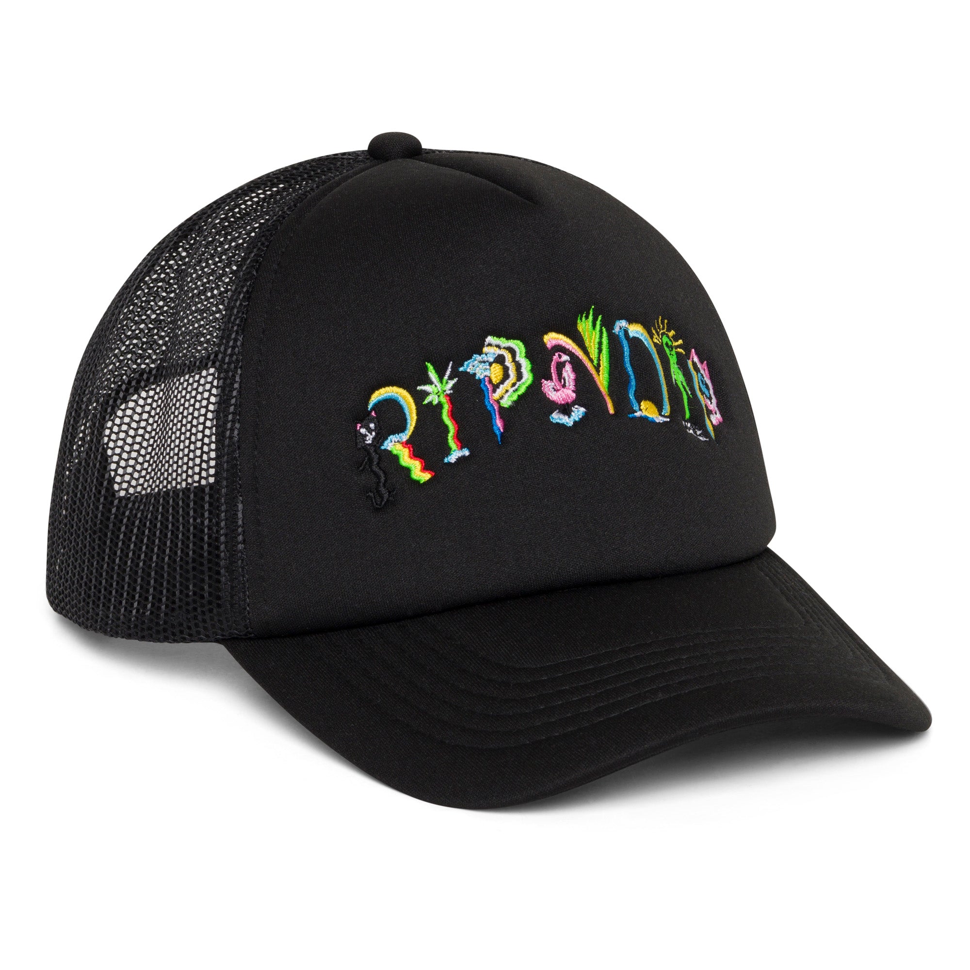 RIPNDIP Venice Trucker Hat (Black)