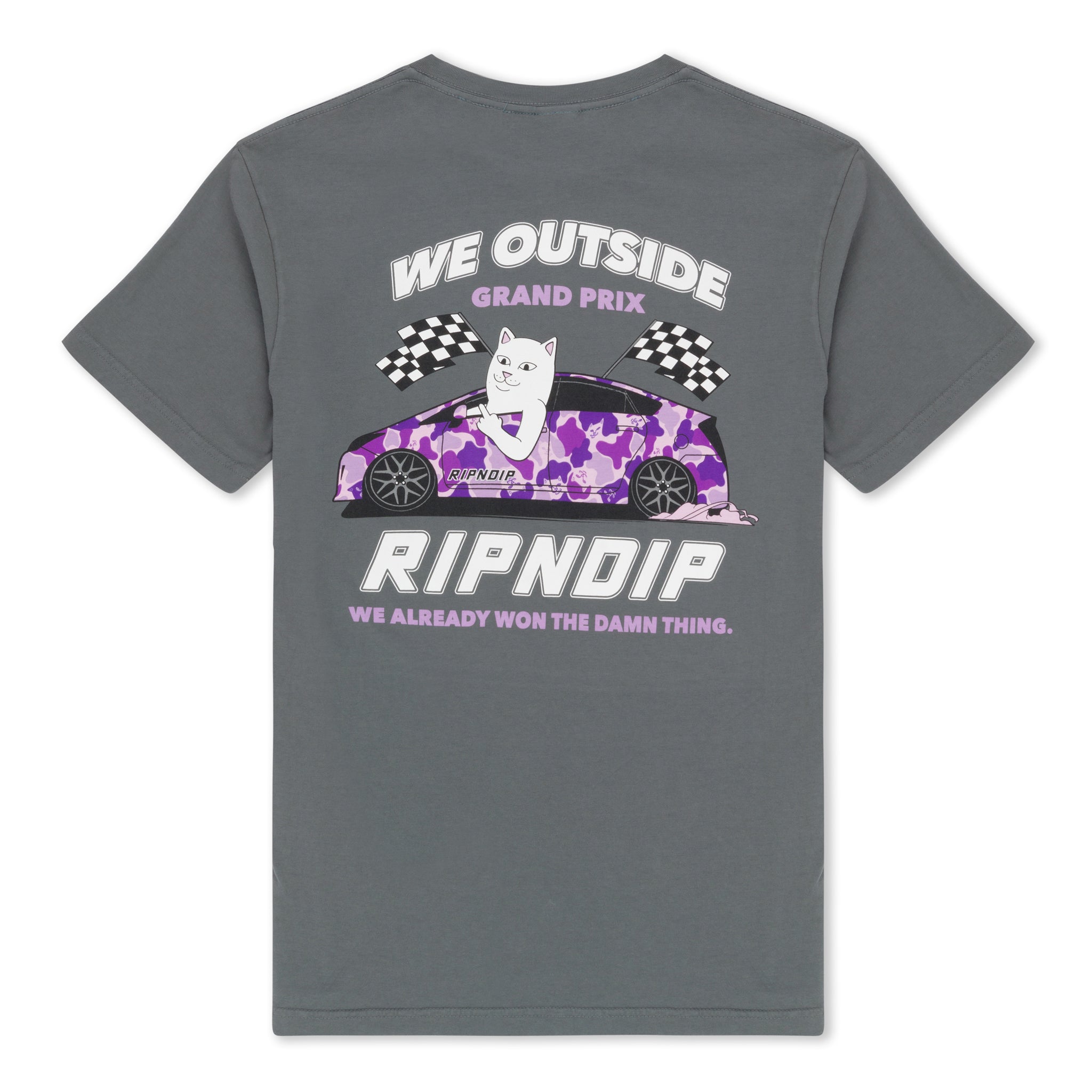 RIPNDIP Already Won Tee (Charcoal)