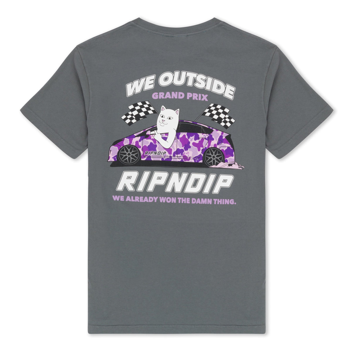 RIPNDIP Already Won Tee (Charcoal)