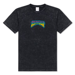 RIPNDIP Psychedelic Garden Tee (Black Mineral Wash)