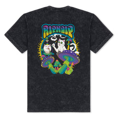 RIPNDIP Psychedelic Garden Tee (Black Mineral Wash)