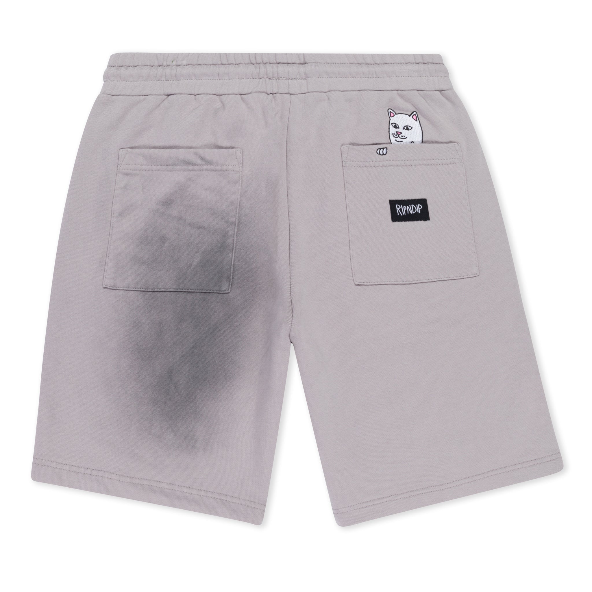 RIPNDIP Ripnlit Sweatshorts (Charcoal Faded Dye)