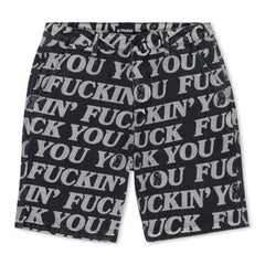 RIPNDIP Fuckin Fuck Denim Shorts (Black)