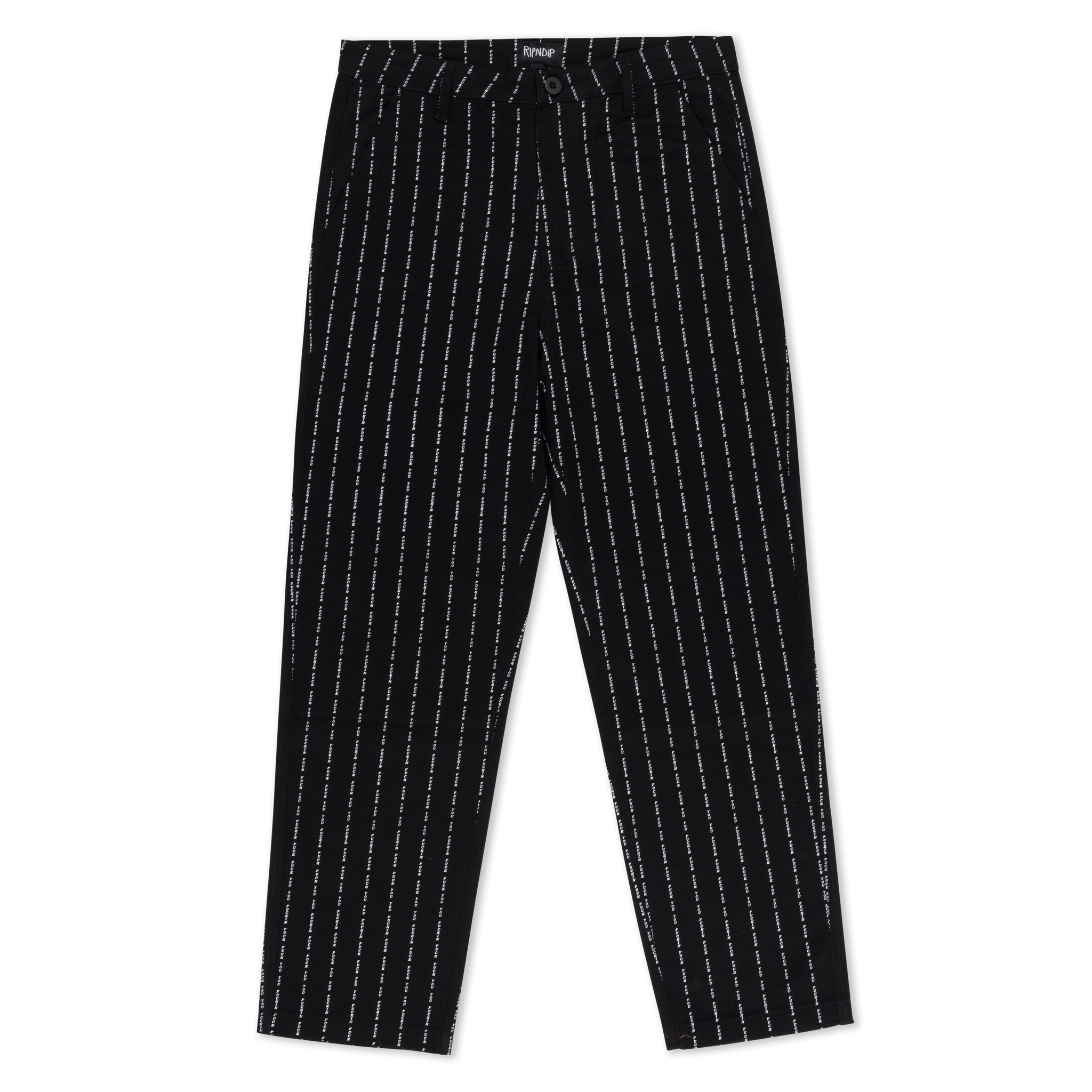 RIPNDIP Love All Twill Pants (Black)