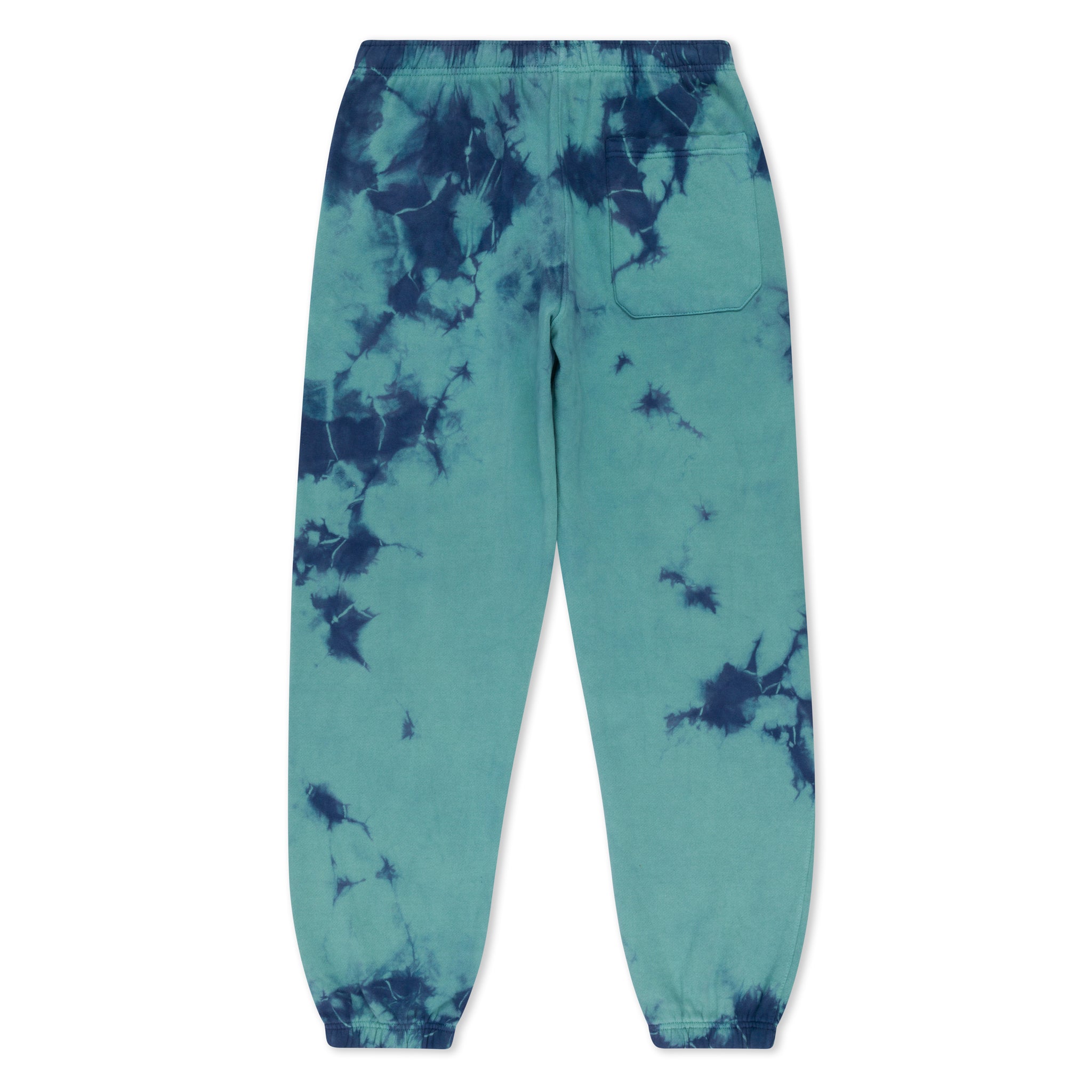 RIPNDIP Psychedelic Garden Sweatpants (Navy/Aqua Lightning Wash)
