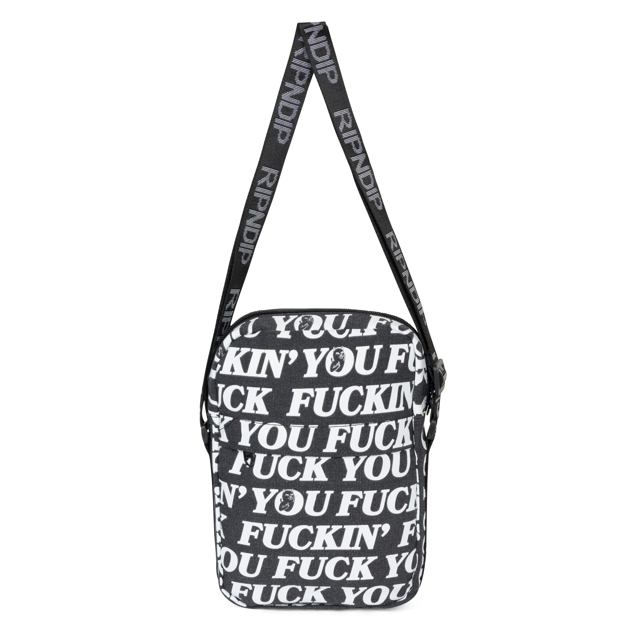 RIPNDIP Fuckin Fuck Crossbody Bag (Black)