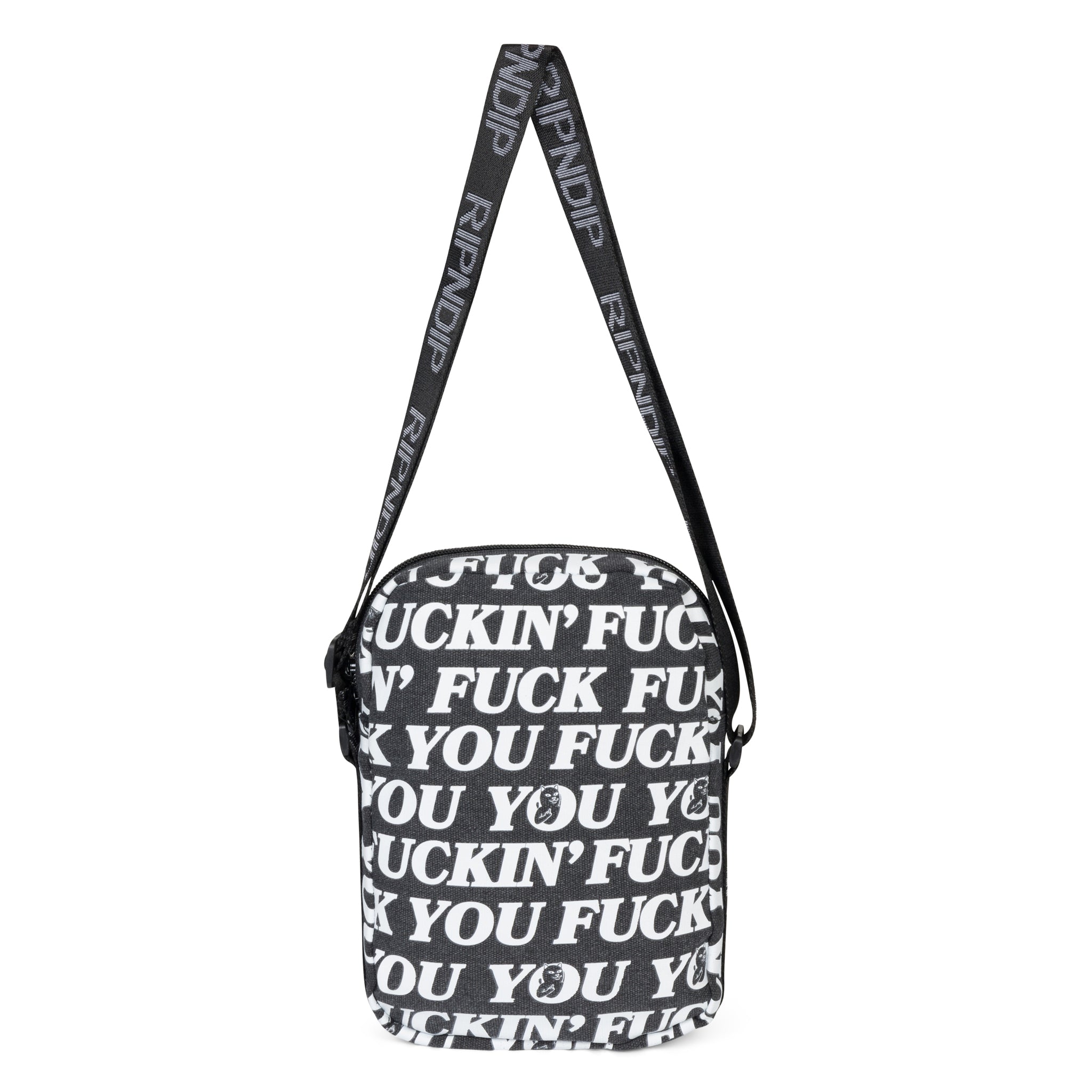RIPNDIP Fuckin Fuck Crossbody Bag (Black)