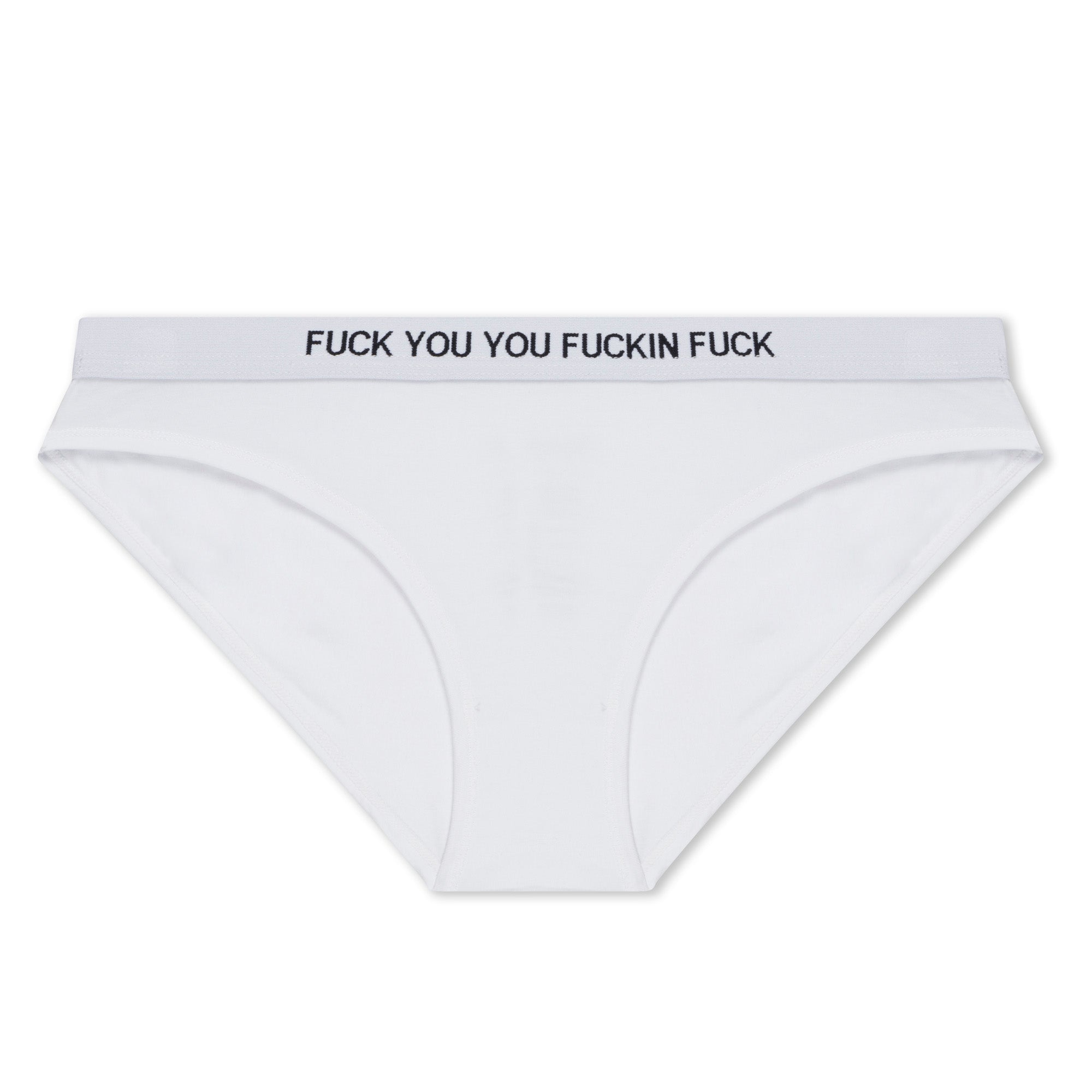 RIPNDIP Fuckin Fuck Panties (White)