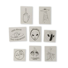 RIPNDIP We Out Here Tattoo Sheet (Black)