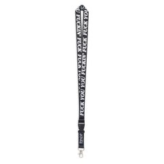 RIPNDIP Fuckin Fuck Lanyard  (Black)