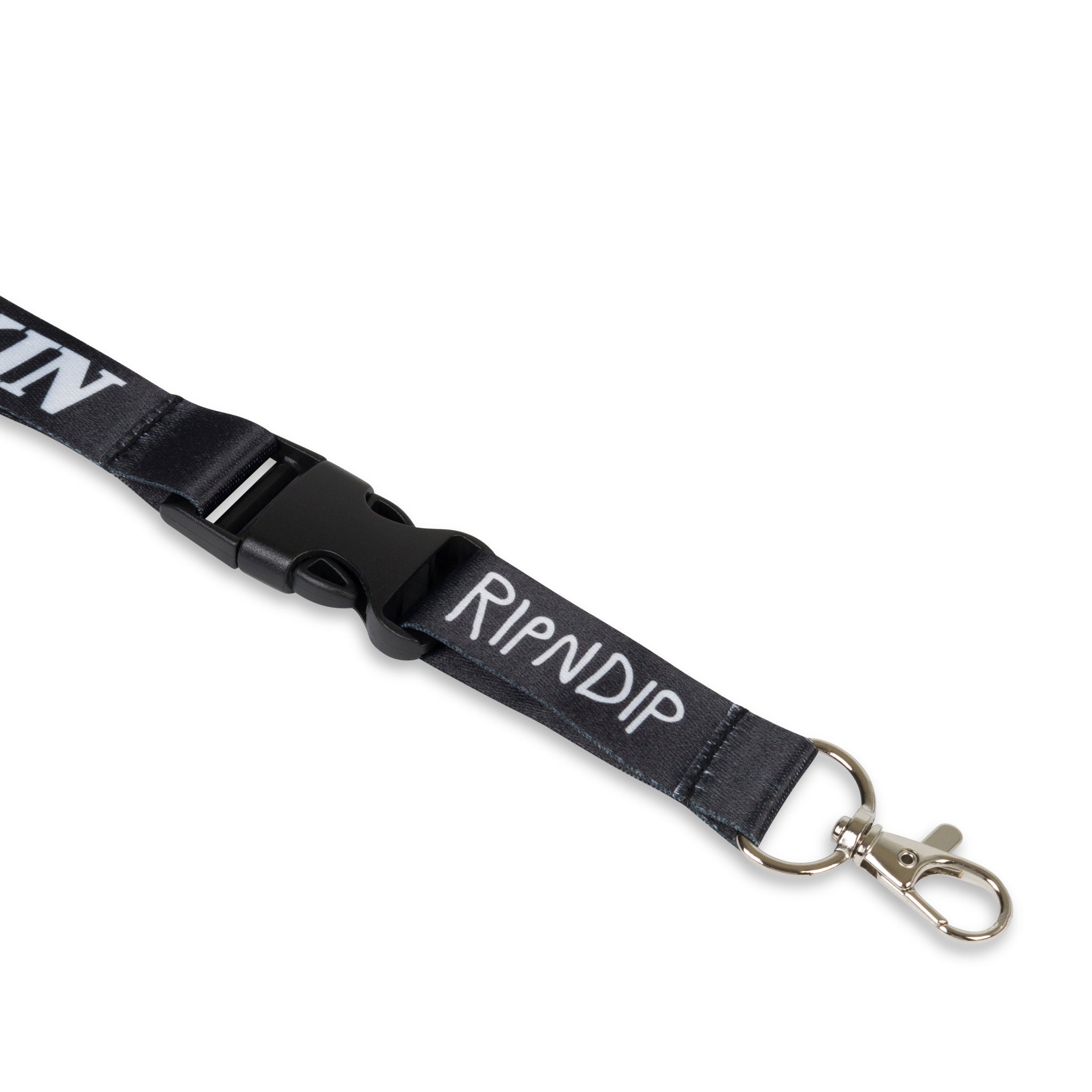 RIPNDIP Fuckin Fuck Lanyard  (Black)