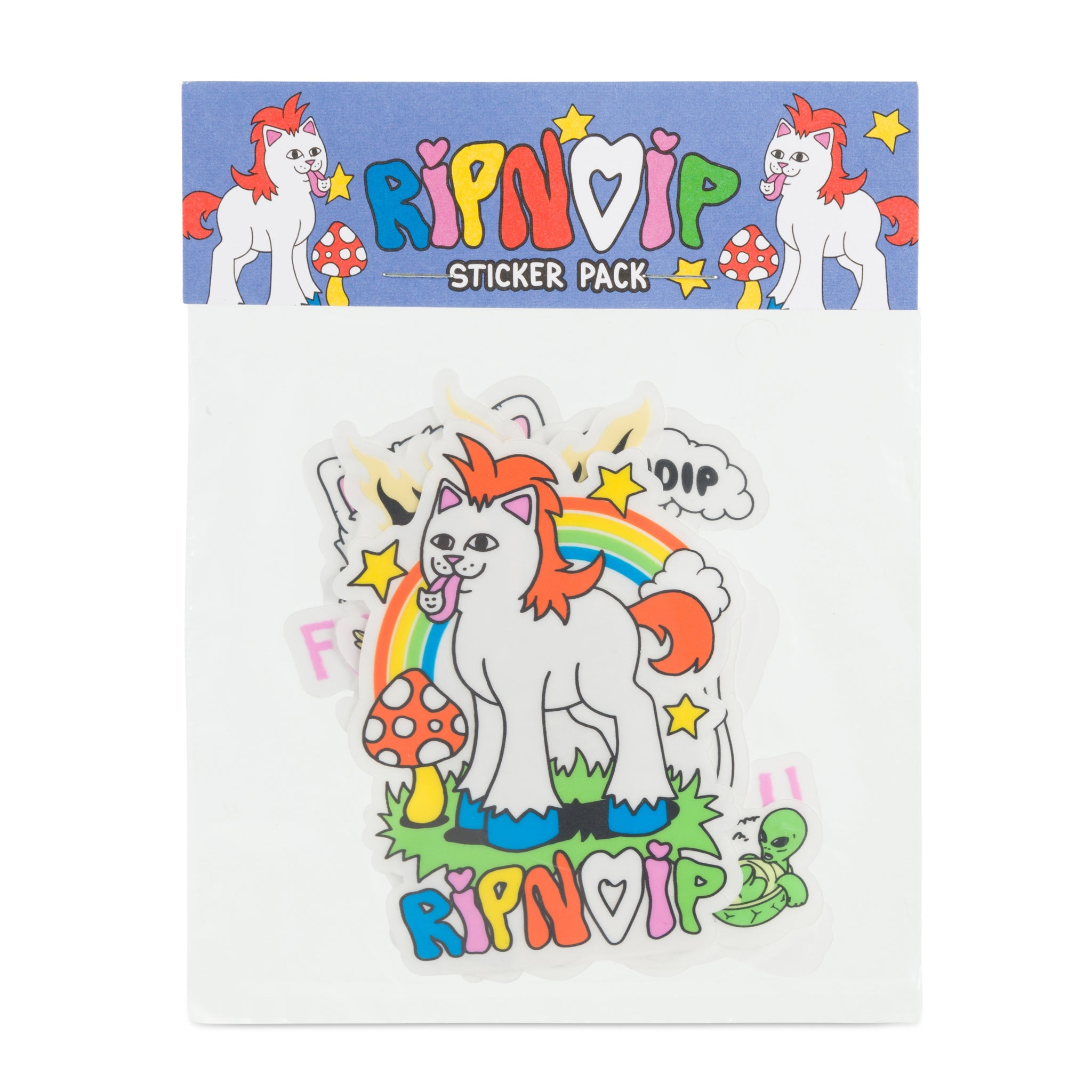 RIPNDIP Taste The Rainbow Sticker Pack (Multi)