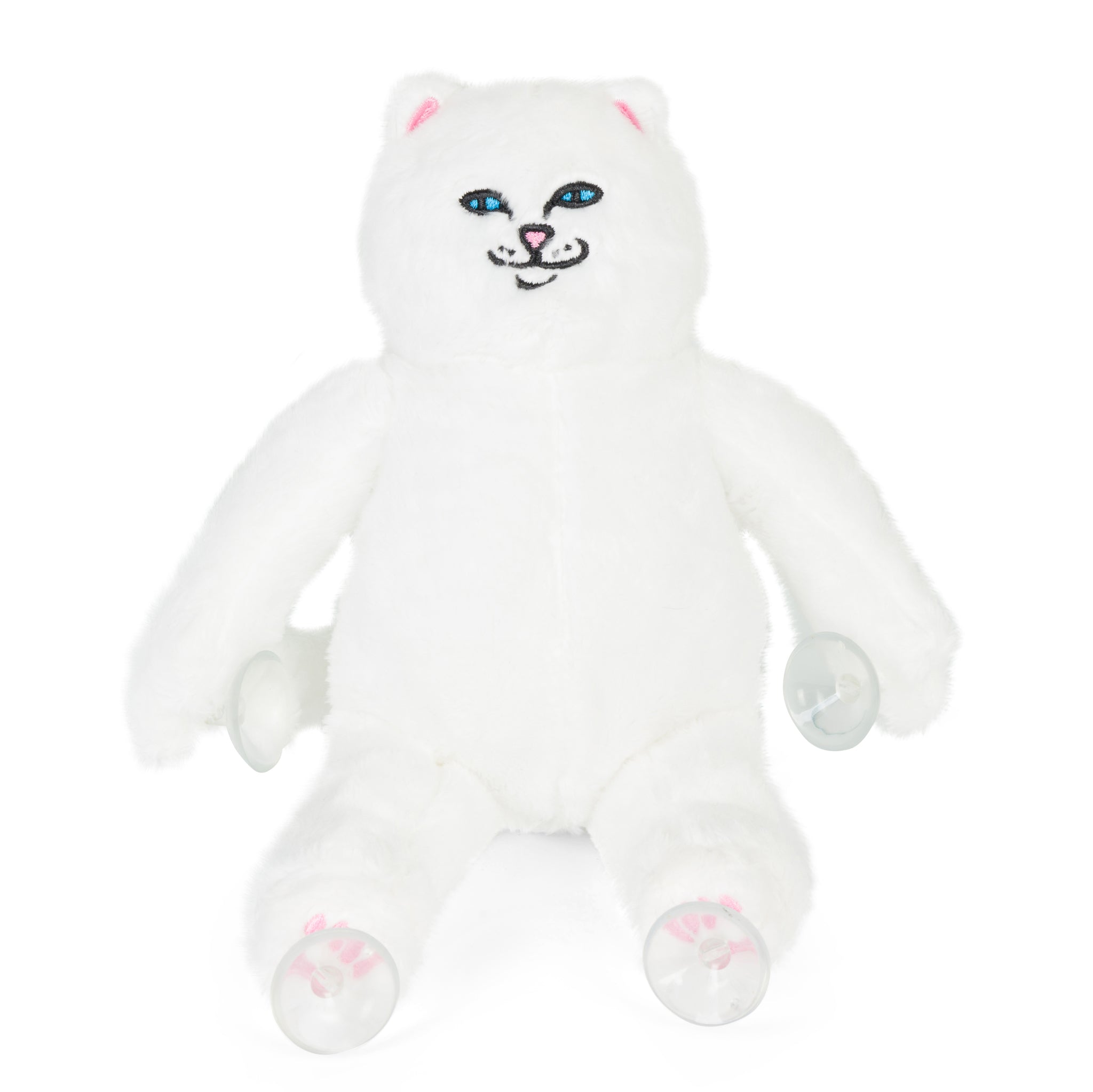 RIPNDIP Nerm Window Plush Suction Cup Plush Doll (White)