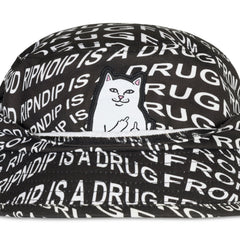 RIPNDIP Drug From God Lord Nermal Bucket Hat (Black)
