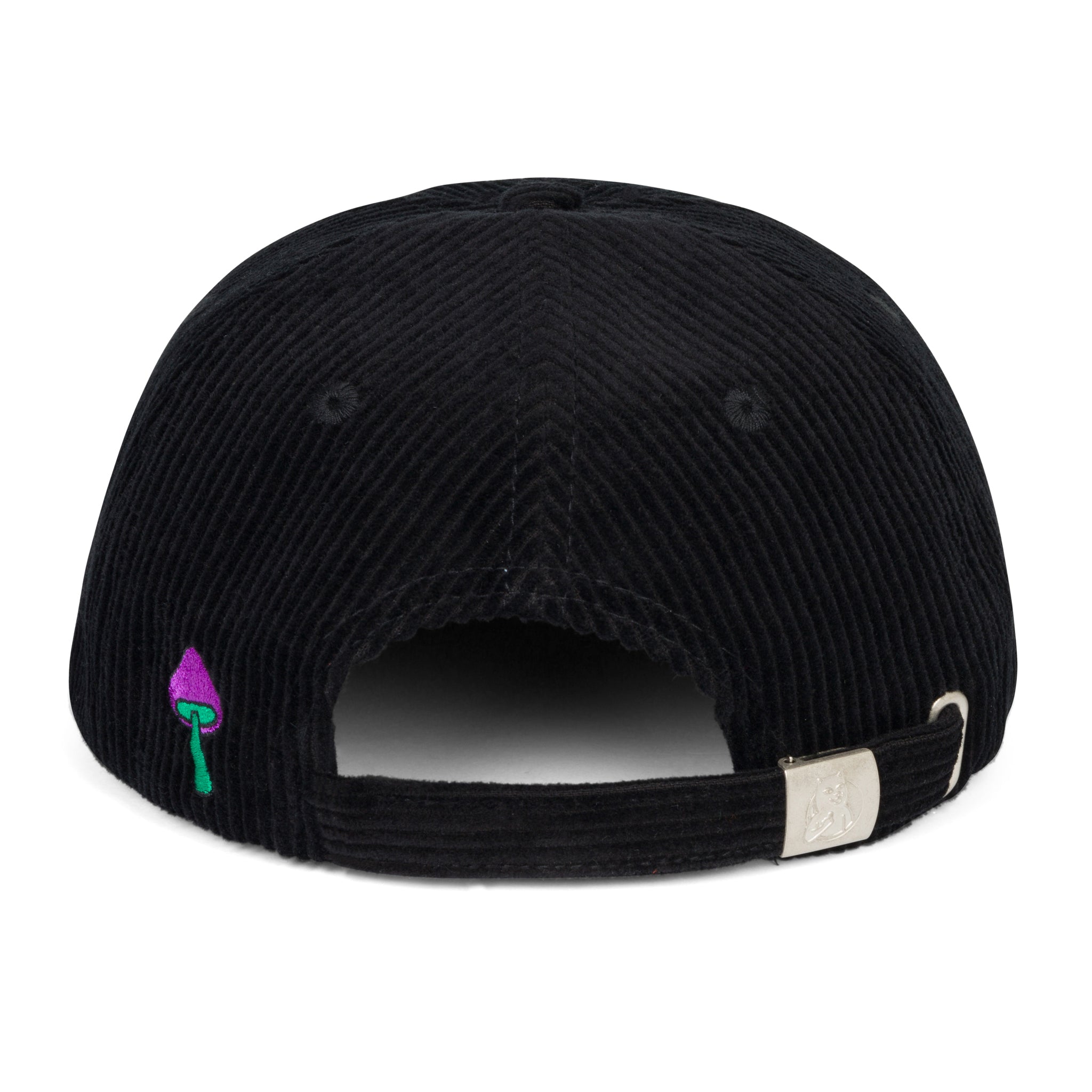 RIPNDIP Shroom Diet 6 Panel Corduroy Strapback (Black)