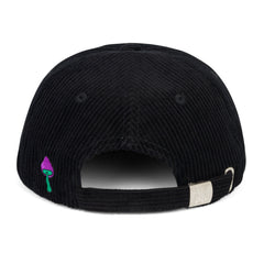 RIPNDIP Shroom Diet 6 Panel Corduroy Strapback (Black)