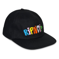 RIPNDIP Taste The Rainbow Wool Snapback  (Black)