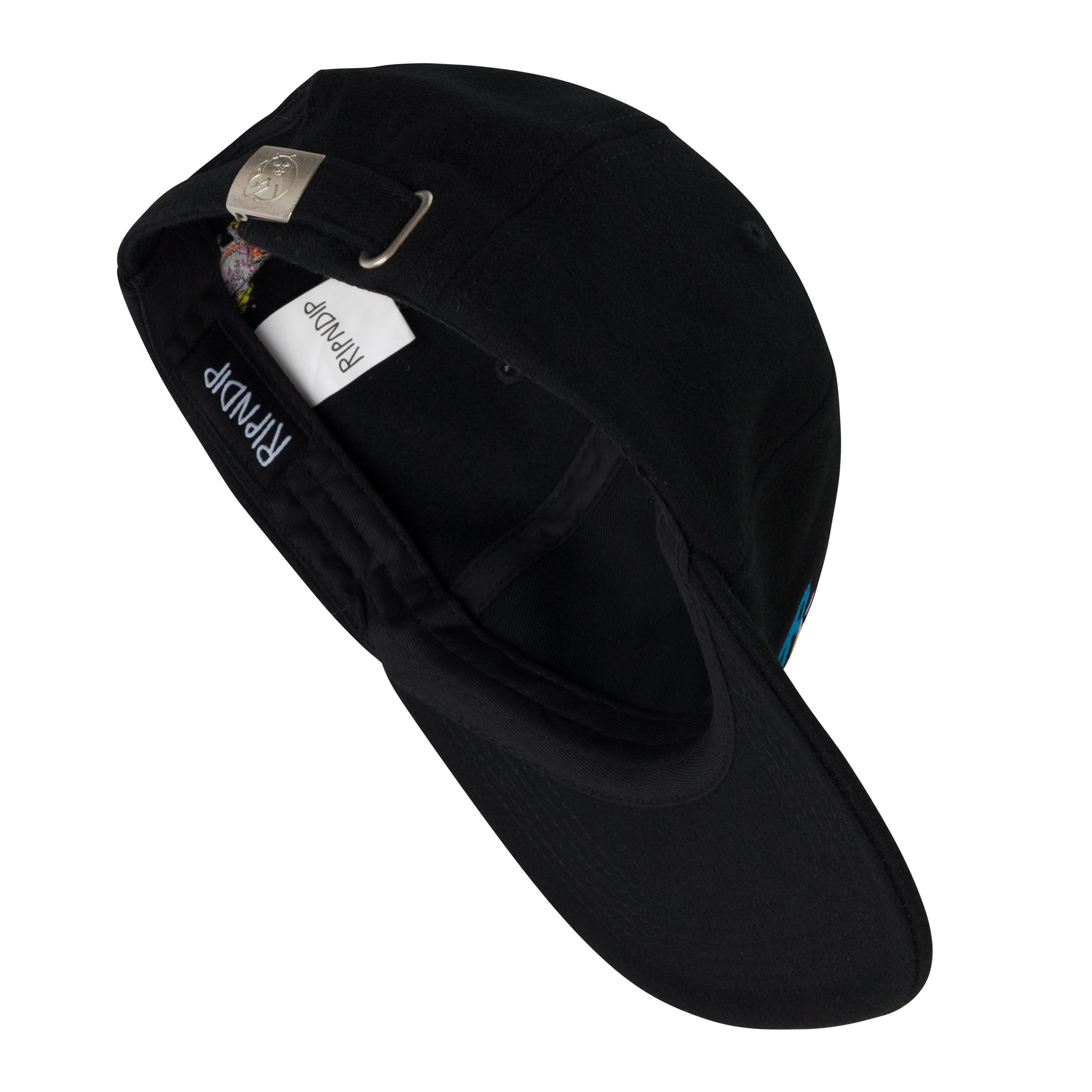 RIPNDIP Taste The Rainbow Wool Snapback  (Black)