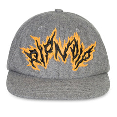 RIPNDIP RIPNLIT 6 Panel Wool Strapback (Charcoal)