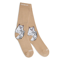 RIPNDIP Lord Nermal Socks (Almond)