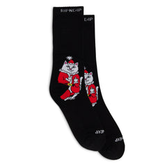 RIPNDIP Lord Santa Socks (Black)