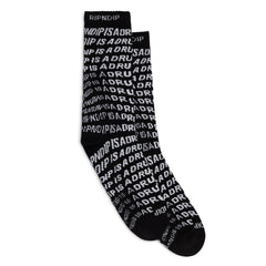 RIPNDIP Drug From God Socks (Black)
