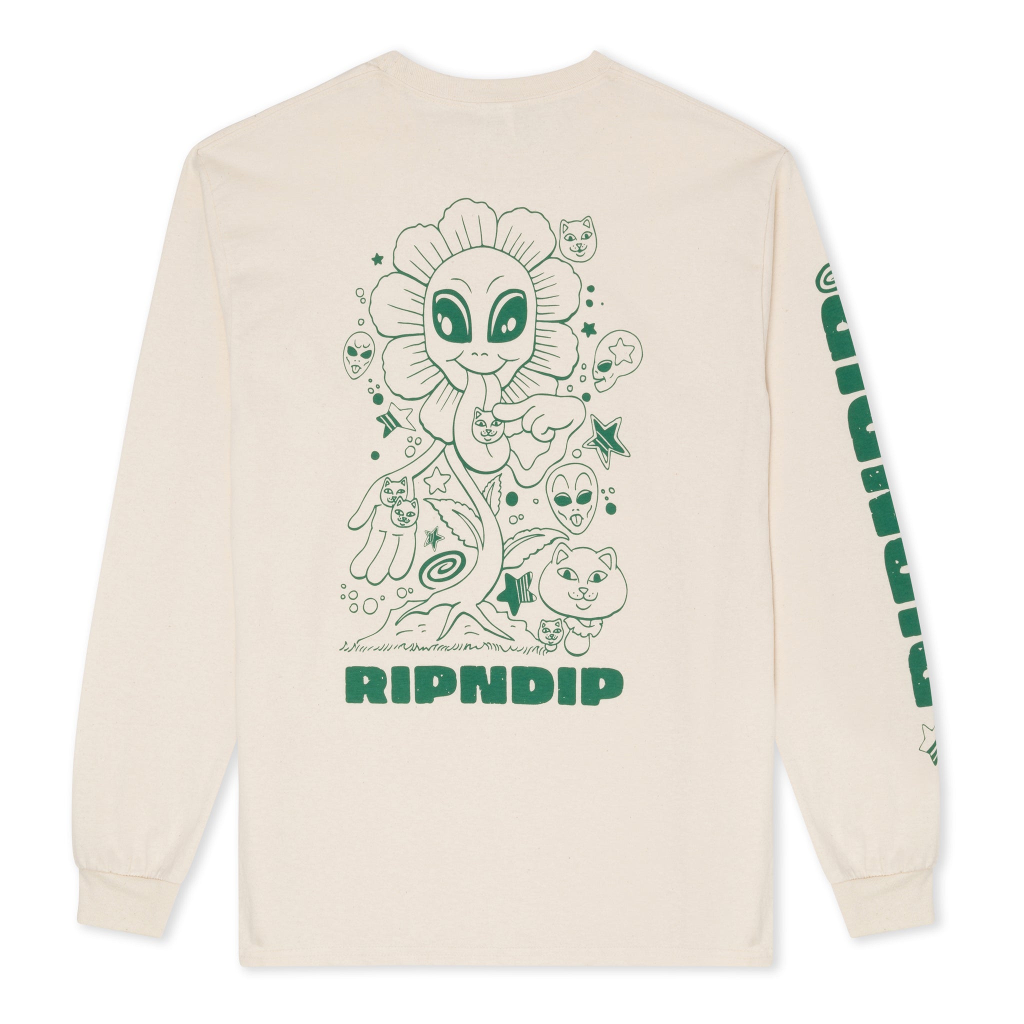 RIPNDIP Dance Forever Long Sleeve (Natural)